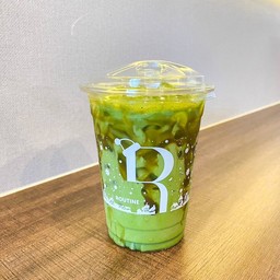 Matcha caramel Latte