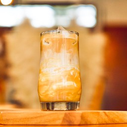 Peanut butter latte
