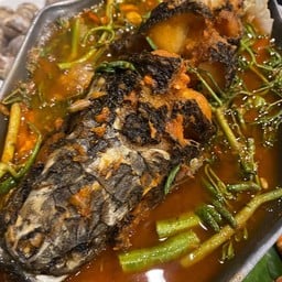 แกงส้มแป๊ะซะปลากะพง (ตัว)