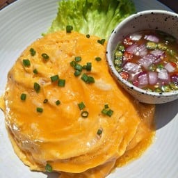 ข้าวไข่ข้น พริกน้ำปลา