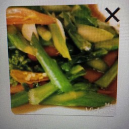 ผัดคะน้าน้ำมันหอย