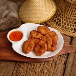 หน้าทอดมันหมูเด้ง(เป็นกับข้าว)