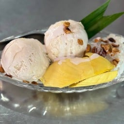 ไอติมข้าวเหนียวทุเรียน