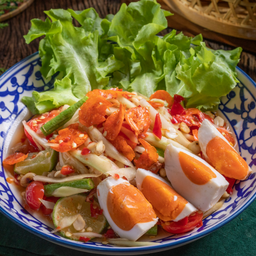 ตำไทยไข่เค็ม