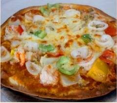 พิซซ่าซีฟู๊ด Seafood Pizza