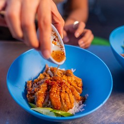 ข้าวหมูทอดพิเศษ