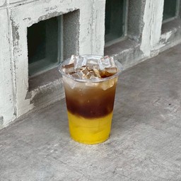 Orange Jeedno with Coffee