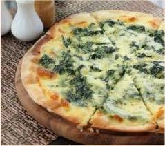 พิซซ่าผักโขม Spinach Pizza