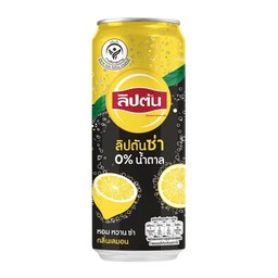 ลิปตันไอซ์ทีเลมอนซ่า สูตรไม่มีน้ำตาล