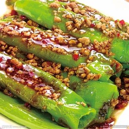 พริกหยวกซอสหมูสับ