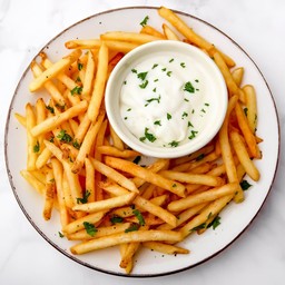 เฟรนช์ฟรายส์ซาวด์ครีม ชีสหัวหอม