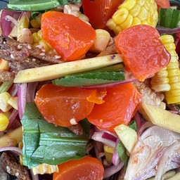 ตำไข่แดงเค็ม