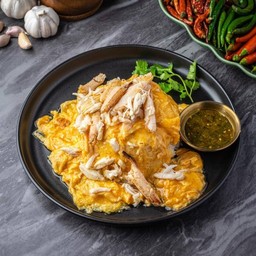 ข้าวไข่ข้นปู