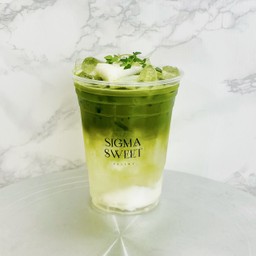 มัทฉะมะพร้าวอ่อน Ice matcha coconut