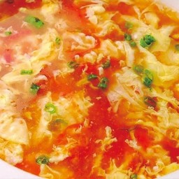 ซุปไข่มะเขือเทศ