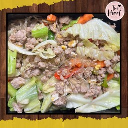 ขัาวราดผัดวุ้นเส้น