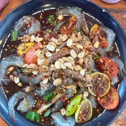 ยำกุ้งสด