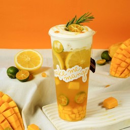 ชาพีชมาปี๊ดดดกับมะม่วงงง Peachy Mango Calamansi Tea