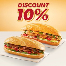 [DISCOUNT 10%] - COMBO 2 BANH MI