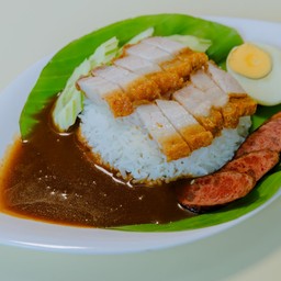 ข้าวหมูกรอบ