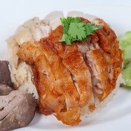 ข้าวมันไก่ผสม - พิเศษ