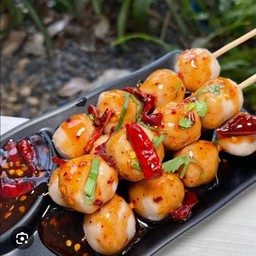 ลูกชิ้น หมูปิ้ง (เอ็นหมู)