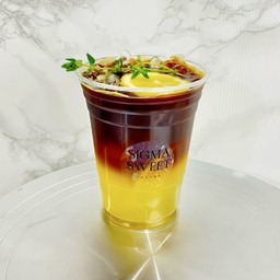 กาแฟน้ำผึ้งเลม่อนดอง Ice honey lemon coffee