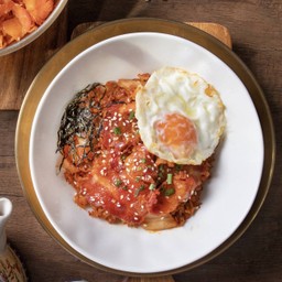 ข้าวผัดเบคอนกิมจิ