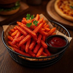 เฟรนช์ฟรายส์สไปซี่เกาหลี + ซอสเกาหลี