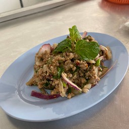 ลาบเนื้อ