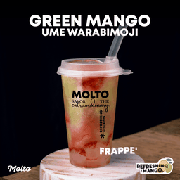 น้ำปั่นมะม่วงเบา บ๊วย วาราบิโมจิ