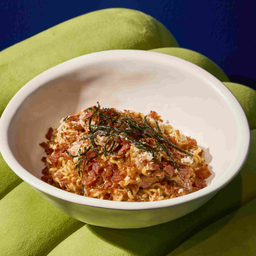 มาม่าเกาหลีเผ็ดคาโบนารา