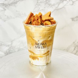 กาแฟดอลโกน่าบิสคอฟ Dalgona biscoff latte coffee