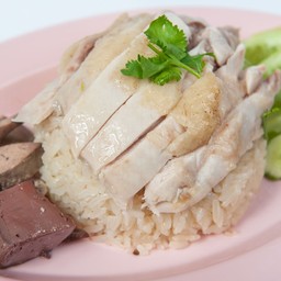 ข้าวมันไก่ต้ม - ธรรมดา