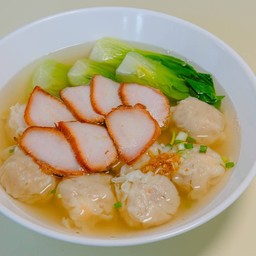 เกี๊ยวกุ้ง-หมูแดง