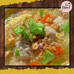 ต้มจืดไข่น้ำหมูสับ