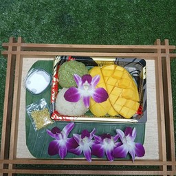 ข้าวเหนียวมะม่วง(เลือกได้2สี)