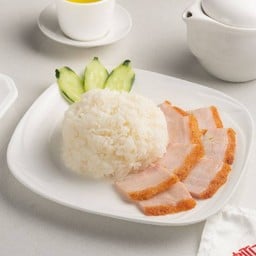 ข้าวหมูกรอบ