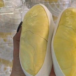 ทุเรียนแกะเนื้อแก่จัด คัดสวยอร่อย K176 ตลาดมีนบุรี