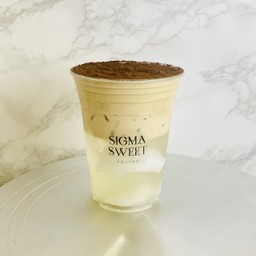 กาแฟมะพร้าวลาเต้ Coconut cloud coffee latte (Sigma sweet recipe)