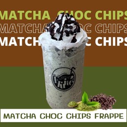 Matcha Choc-Chips Frappe