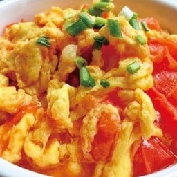 มะเขือเทศผัดไข่