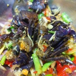 ตำปู ไทย ปลาร้า