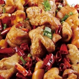 ไส้ใหญ่ผัดเผ็ด