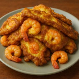 ไข่เจียวกุ้ง