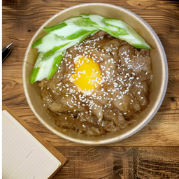 ข้าวหน้าหมูสามชั้นเทอริยากิ