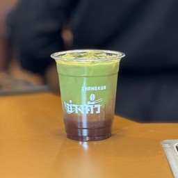 Iced Black Matcha