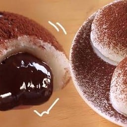 โมจิไส้ช็อกโกแลตลาวา 2ชิ้น