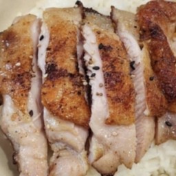 หมูย่าง / ไก่ย่าง กับข้าว