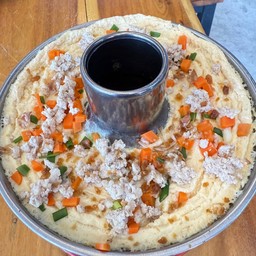 ไข่ตุ๋นหมูสับหม้อไฟ